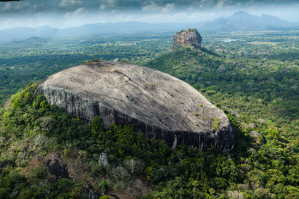 Pidurangala Rock Hiking view